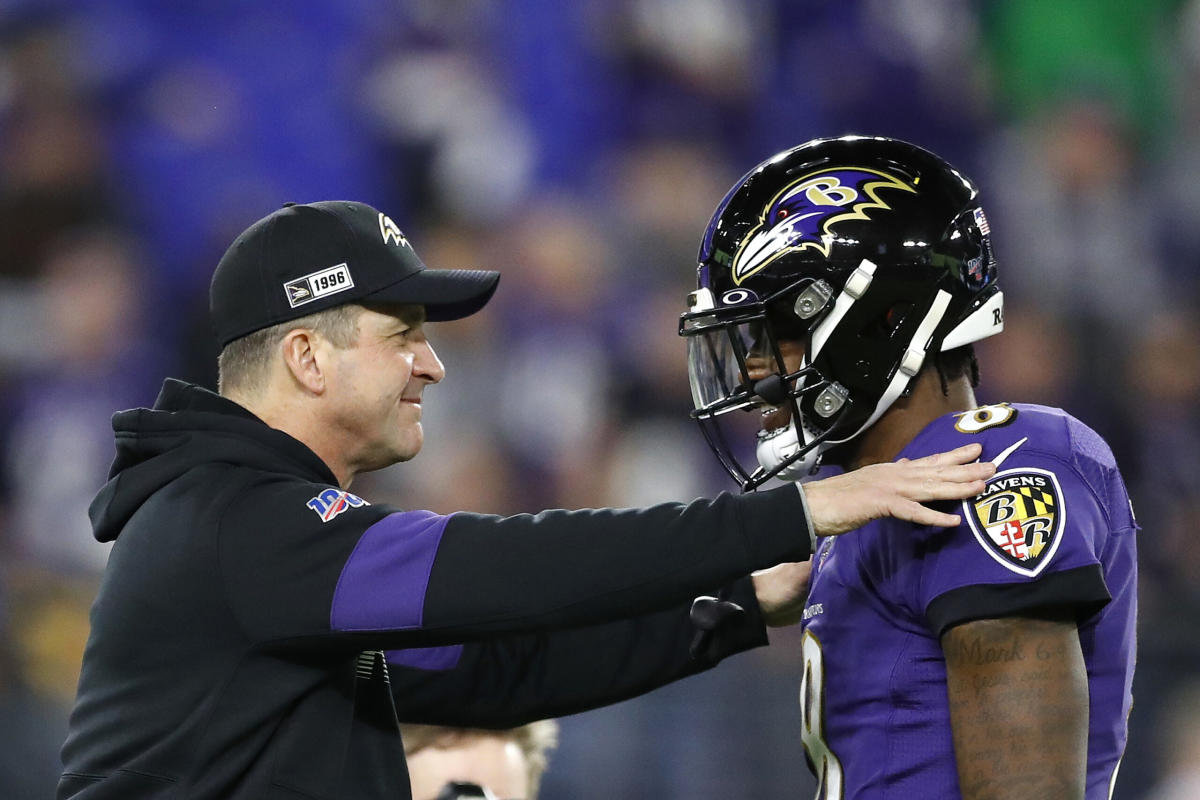 Ravens HC John Harbaugh shares impressions of QB Lamar Jackson when first drafted in 2018