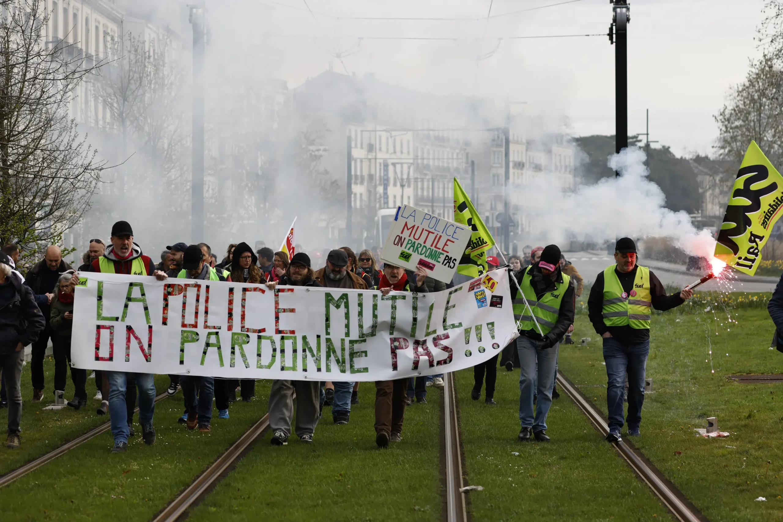 FRANCE BRACES FOR VIOLENCE