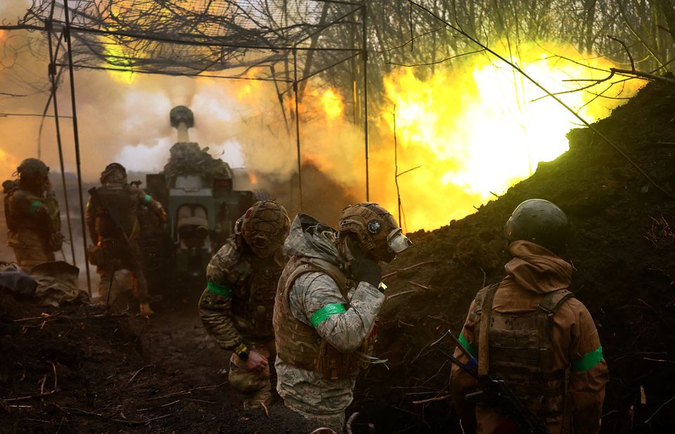 Ukraine forces pull back as Russia mounts 're-energised' Bakhmut assault, UK says