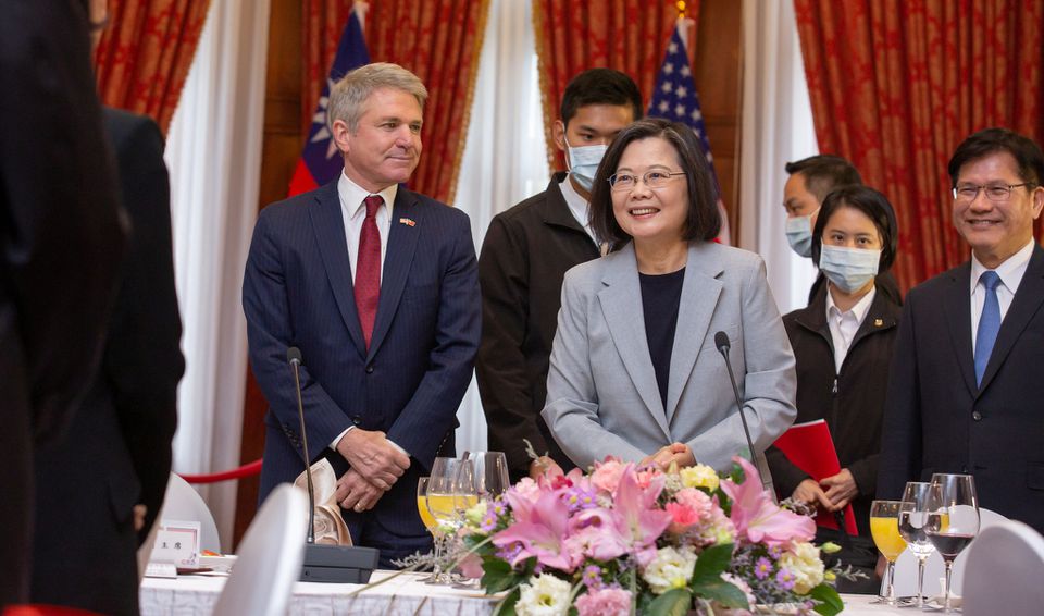 China sanctions senior US lawmaker for visiting Taiwan