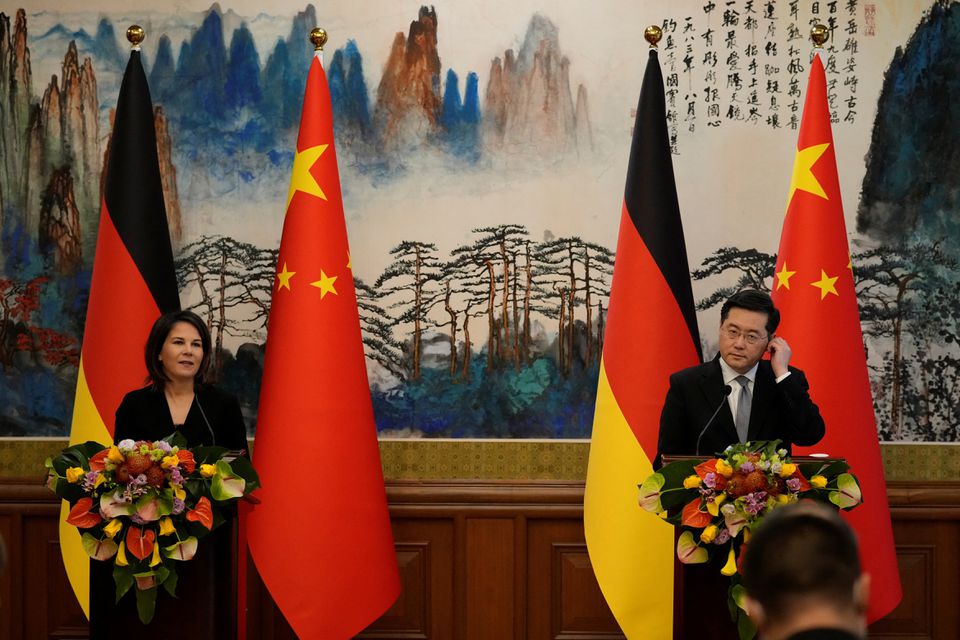 China says it hopes Germany supports peaceful Taiwan 'reunification'