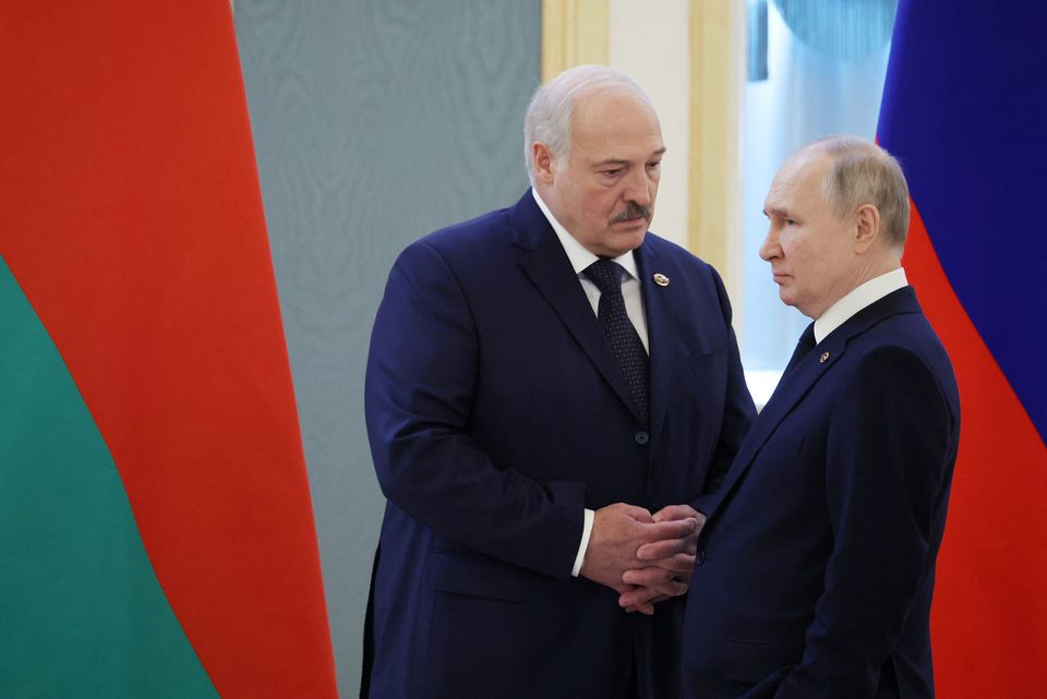 Belarus leader says he wants guarantees that Russia will defend his country if it is attacked