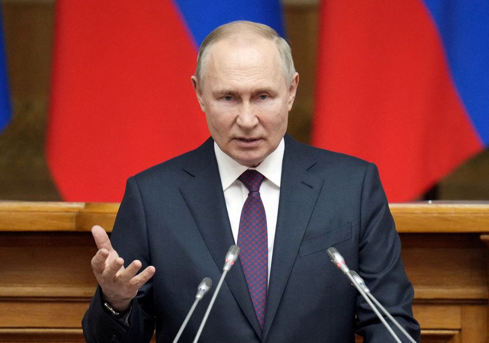 Russia's Putin signs decree introducing life sentences for treason