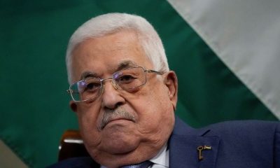 Mahmoud Abbas, president of the Palestinian Authority, meets with U.S. Secretary of State Antony Blinken, in Amman, Jordan, Tuesday Oct. 17, 2023. Jacquelyn Martin/Pool via REUTERS/File Photo