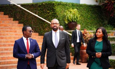 British Home Secretary James Cleverly tours the Kigali Genocide Memorial during his visit to Kigali, Rwanda, to sign a new treaty with Rwanda, December 5, 2023. Ben Birchall/Pool via REUTERS