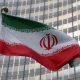 The Iranian flag flutters in front of the International Atomic Energy Agency (IAEA) organisation's headquarters in Vienna, Austria, June 5, 2023. REUTERS/Leonhard Foeger/File Photo
