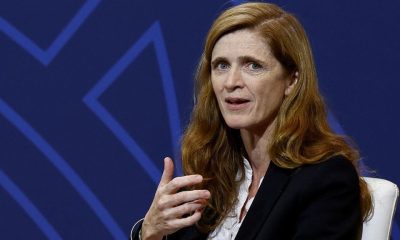 U.S. Agency for International Development (USAID) Administrator Samantha Power speaks as she participates in a Peace, Security and Governance Forum during the U.S.-Africa Leaders Summit 2022 in Washington, U.S., December 13, 2022. REUTERS/Evelyn Hockstein/Pool/File Photo
